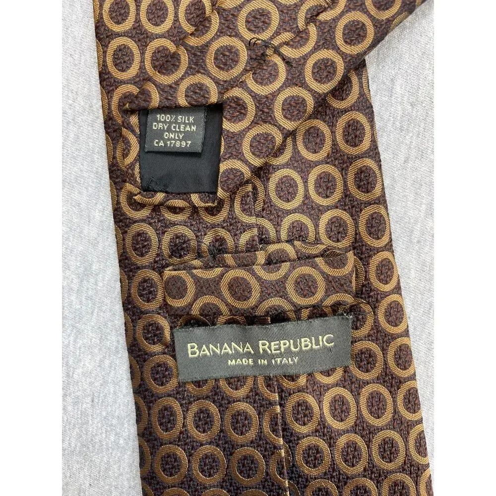 Banana Republic Tie Mens Classic 3.5